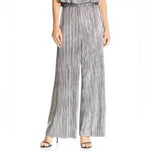 Lucy Paris silver metallic pants
